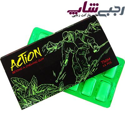 آدامس سبز ورق اکشن